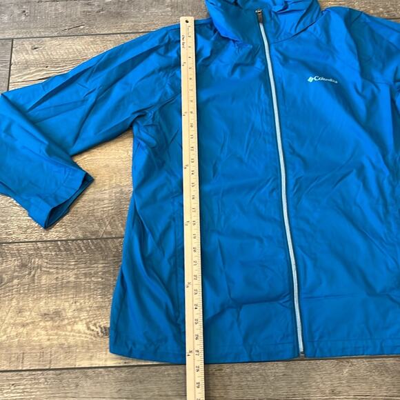 NWOT Columbia Switchback III Waterproof Teal Blue Jacket Women's Size 1X - Picture 4 of 9